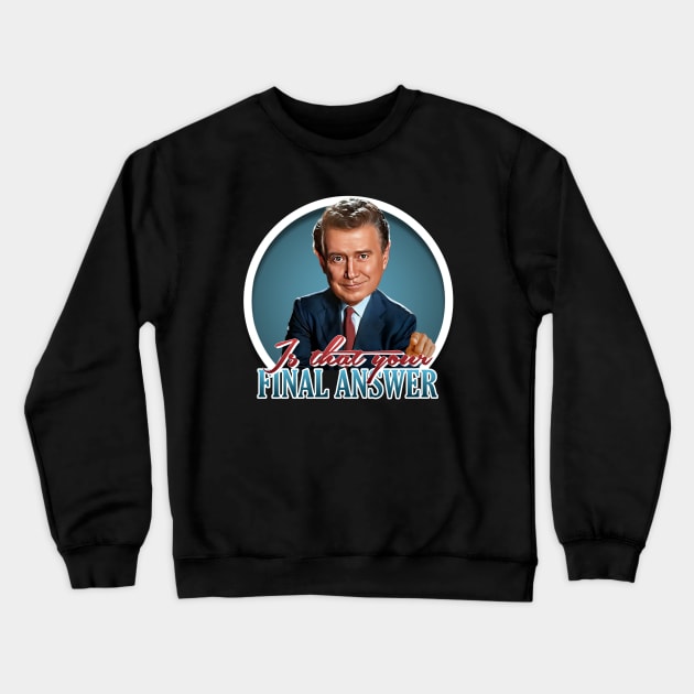 Regis Philbin Crewneck Sweatshirt by Zbornak Designs